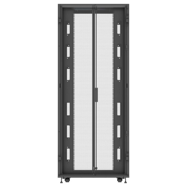 Vertiv VR3150 rack 42U Vrijstaande rek Zwart, Transparant (VR3150)