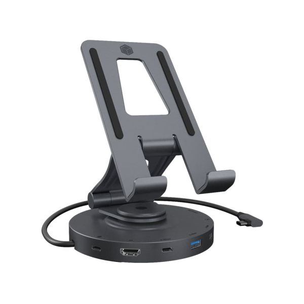 ICY BOX IB-TH100-DK dockingstation voor mobiel apparaat Tablet/smartphone Antraciet, Zwart (IB-TH100-DK) ICY BOX IB-TH100-DK dockingstation voor mobiel apparaat Tablet/smartphone Antraciet, Zwart (IB-TH100-DK)