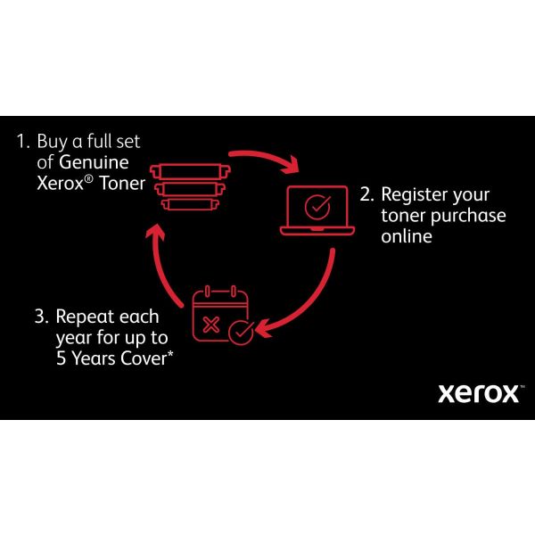 Xerox C410 A4 40 ppm dubbelzijdige printer PS3 PCL5e/6 2 laden 251 vel (C410V_DN)