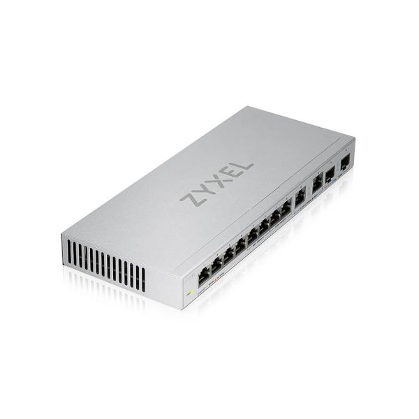 Zyxel XGS1010-12-ZZ0102F netwerk-switch Unmanaged Gigabit Ethernet (10/100/1000) Grijs (XGS1010-12-ZZ0102F)