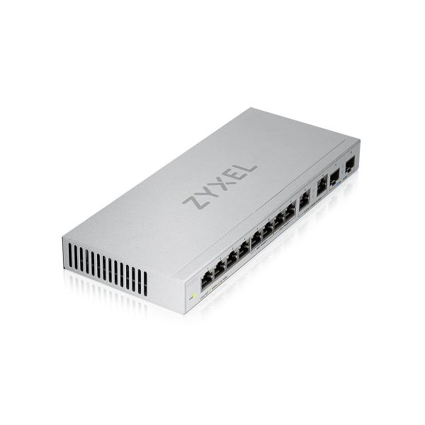 Zyxel XGS1010-12-ZZ0102F netwerk-switch Unmanaged Gigabit Ethernet (10/100/1000) Grijs (XGS1010-12-ZZ0102F)