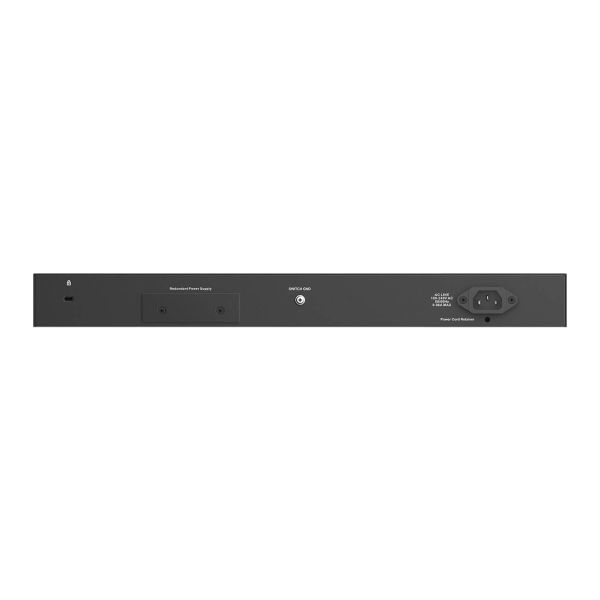 D-Link DMS-3130-30TS/E netwerk-switch Managed L3 10G Ethernet (100/1000/10000) Bureaublad-/wandmontage Zwart (DMS-3130-30TS/E)