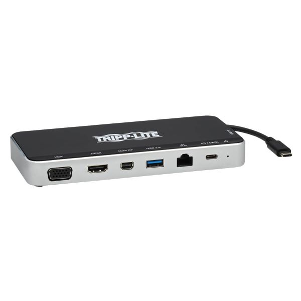 Tripp Lite U442-DOCK16-B laptop dock & poortreplicator Bedraad USB 3.2 Gen 1 (3.1 Gen 1) Type-C Grijs (U442-DOCK16-B) Tripp Lite U442-DOCK16-B laptop dock & poortreplicator Bedraad USB 3.2 Gen 1 (3.1 Gen 1) Type-C Grijs (U442-DOCK16-B)