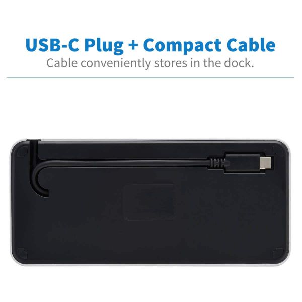 Tripp Lite U442-DOCK16-B laptop dock & poortreplicator Bedraad USB 3.2 Gen 1 (3.1 Gen 1) Type-C Grijs (U442-DOCK16-B)