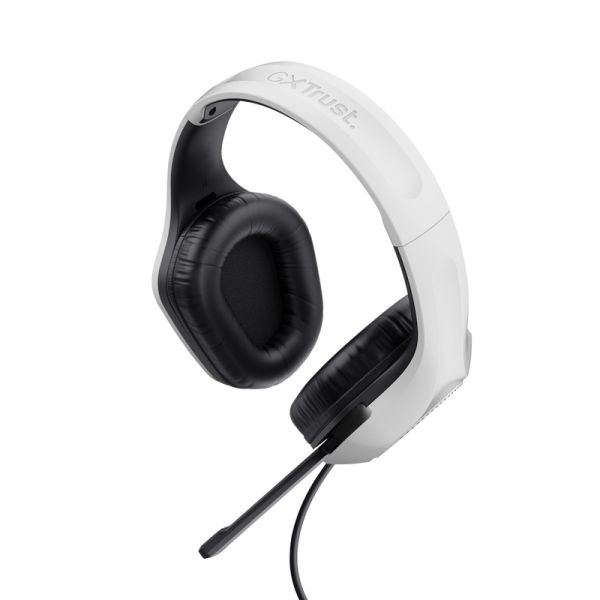 Trust GXT 415PS ZIROX Headset Bedraad Hoofdband Gamen Zwart, Wit (24993)