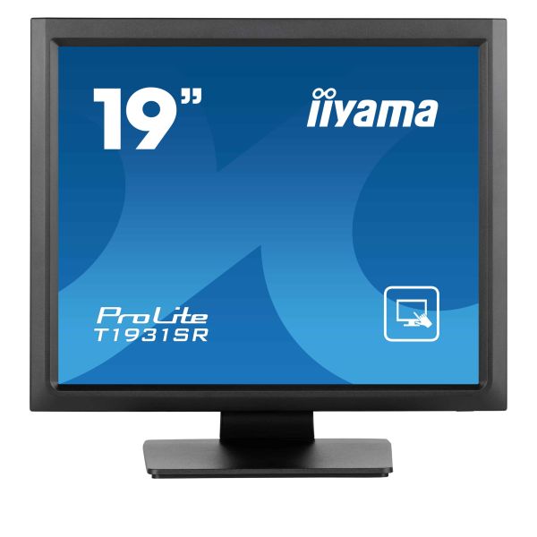 iiyama ProLite T1931SR-B1S computer monitor 48,3 cm (19") 1280 x 1024 Pixels SXGA LCD Touchscreen Zwart (T1931SR-B1S)