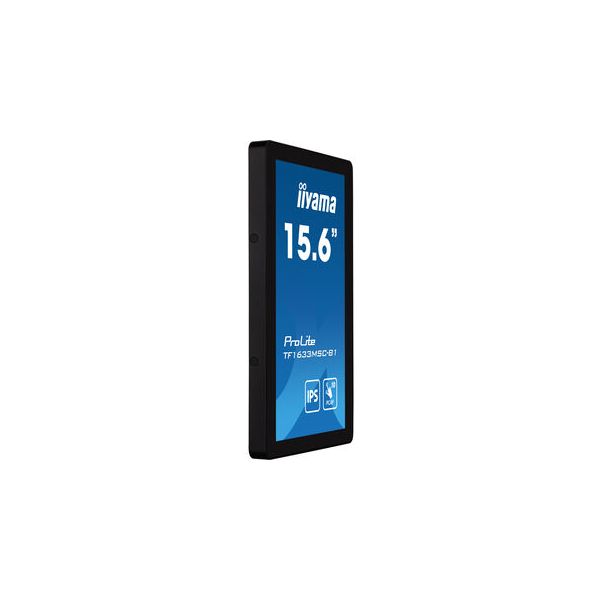 iiyama ProLite TF1633MSC-B1 computer monitor 39,6 cm (15.6") 1920 x 1080 Pixels Full HD Touchscreen Zwart (TF1633MSC-B1)