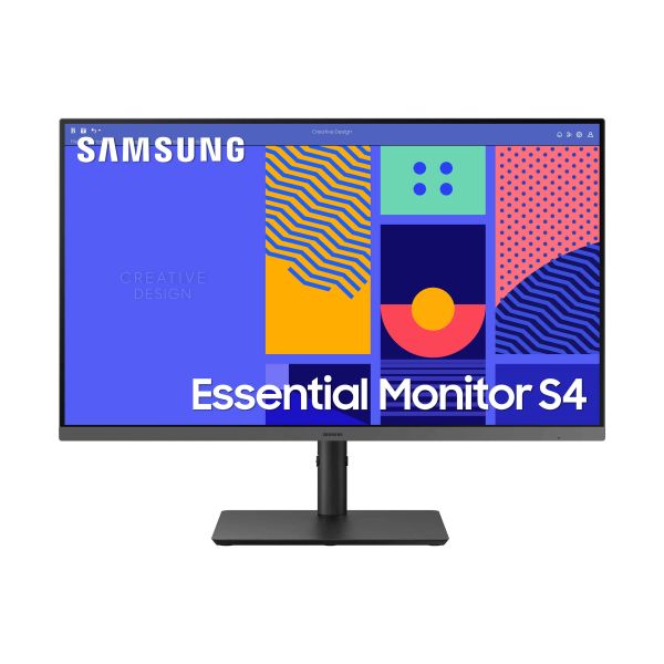 Samsung Essential Monitor S4 S43GC LED display 68,6 cm (27") 1920 x 1080 Pixels Full HD Zwart (LS27C432GAUXEN)