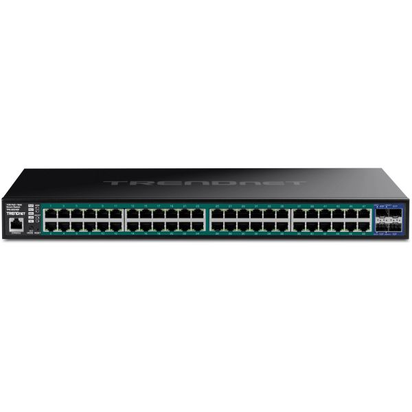 TRENDnet 52-Port Gigabit Web Smart 740W PoE+ Switch 10G SFP+ (TPE-3524SF)