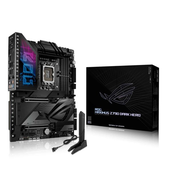 ASUS ROG MAXIMUS Z790 DARK HERO Intel Z790 LGA 1700 ATX (90MB1F90-M0EAY0) ASUS ROG MAXIMUS Z790 DARK HERO Intel Z790 LGA 1700 ATX (90MB1F90-M0EAY0)