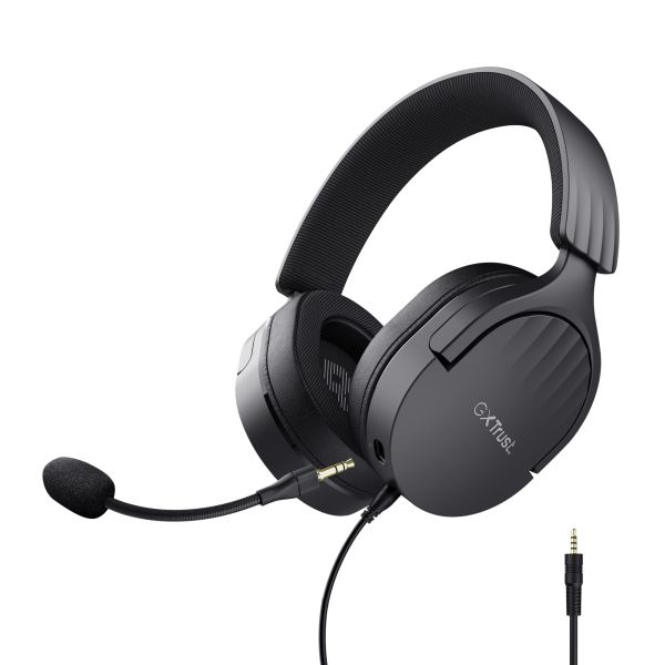 Trust GXT 490 Fayzo Gaming Headset - 7.1 USB gamingheadset – Afneembare microfoon – 50 mm drivers – Zwart (24898)