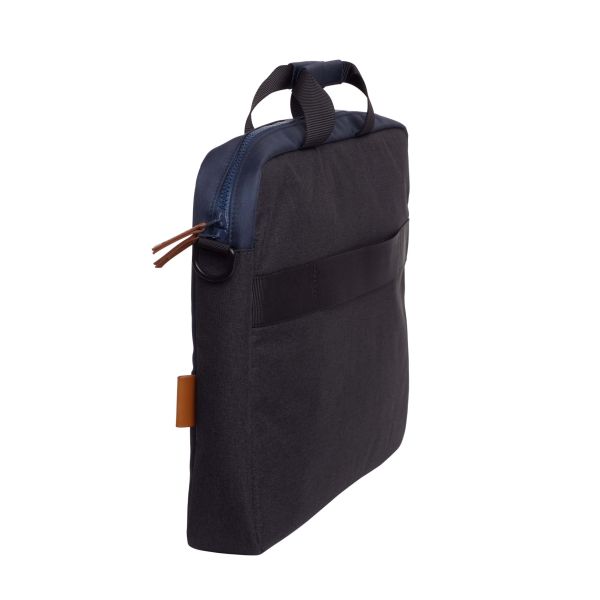 Trust Lisboa Laptop schoudertas 16 inch - Laptop schoudertas – Voor laptops tot 16 inch – Gerecycled polyester – Blauw (24980)