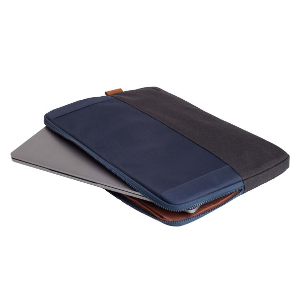 Trust Lisboa - Laptophoes - Sleeve - 16 inch - Gerecycled materiaal - Blauw (24982)