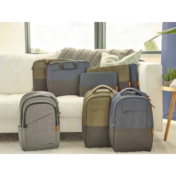 Trust Lisboa - Laptophoes - Sleeve - 16 inch - Gerecycled materiaal - Blauw (24982)