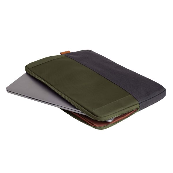Trust Lisboa - Laptophoes - Sleeve - 16 inch - Gerecycled materiaal - Groen (25247)
