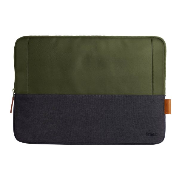 Trust Lisboa - Laptophoes - Sleeve - 16 inch - Gerecycled materiaal - Groen (25247)