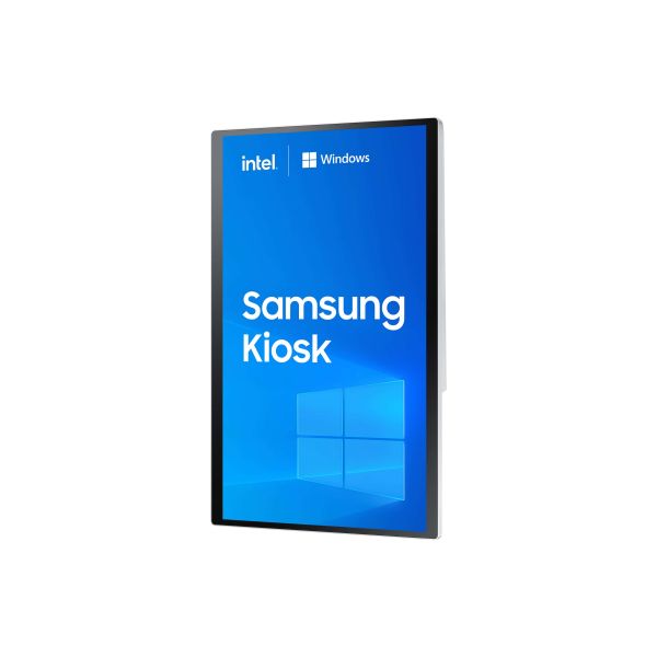 Samsung KM24C-5 Kiosk-ontwerp 61 cm (24") LED 250 cd/m² Full HD Wit Touchscreen Type processor Windows 10 IoT Enterprise 16/7 (LH24KMC5BGCXEN)