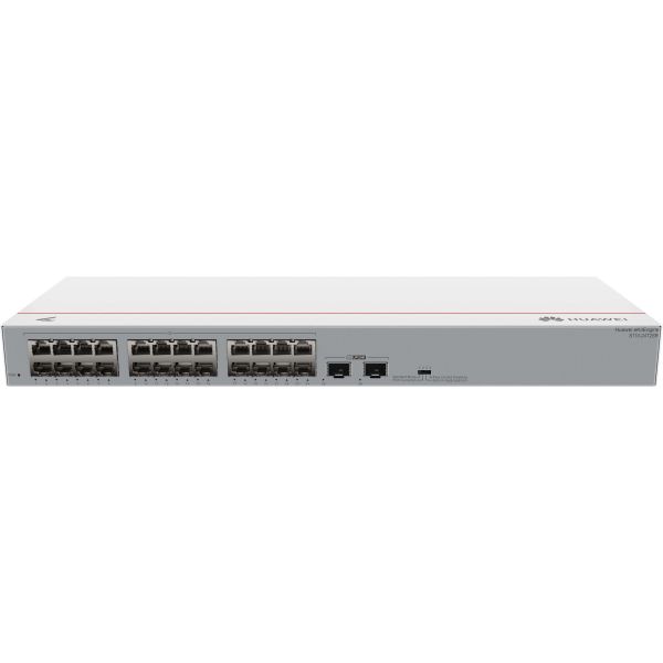 HUAWEI eKit S110 Series S110-24T2SR Unmanaged L2 Gigabit Ethernet (10/100/1000) 1U Grijs (98012196)