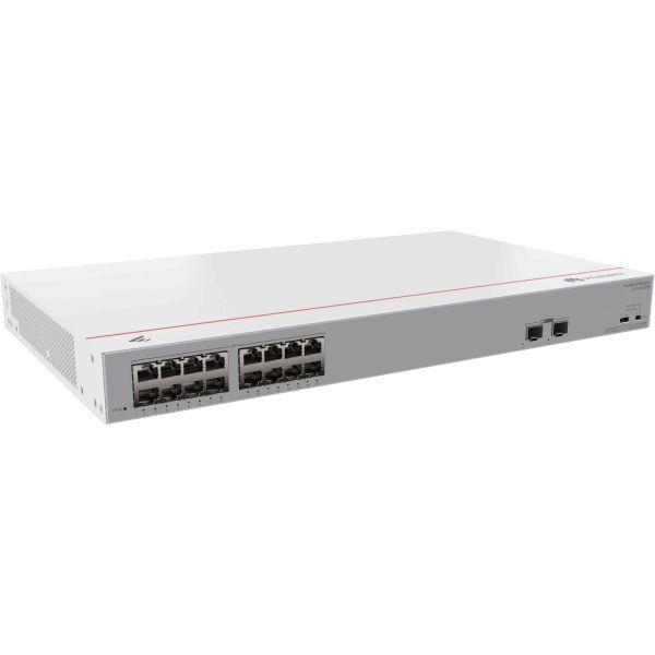 HUAWEI eKit S110 Series S110-16LP2SR Unmanaged L2 Gigabit Ethernet (10/100/1000) Power over Ethernet (PoE) 1U Grijs (98012197)