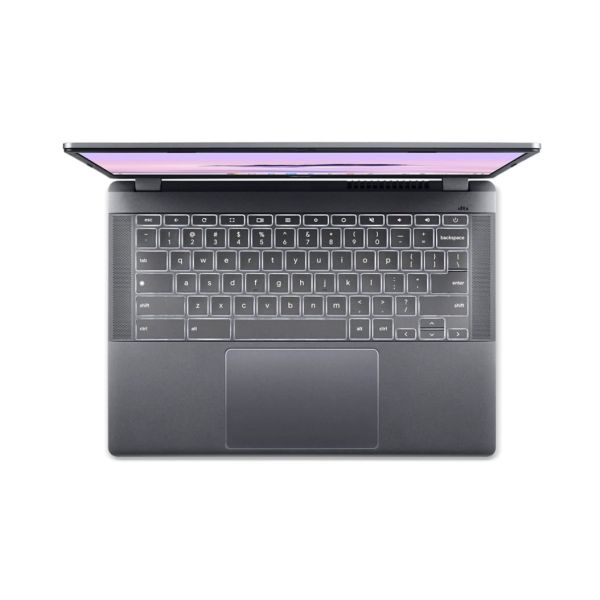 Acer Chromebook Plus 514 CBE574-1-R0S6 AMD Ryzen™ 5 7520C 35,6 cm (14") WUXGA 8 GB LPDDR5x-SDRAM 128 GB SSD Wi-Fi 6E (802.11ax) ChromeOS Grijs (NX.KREEH.002)
