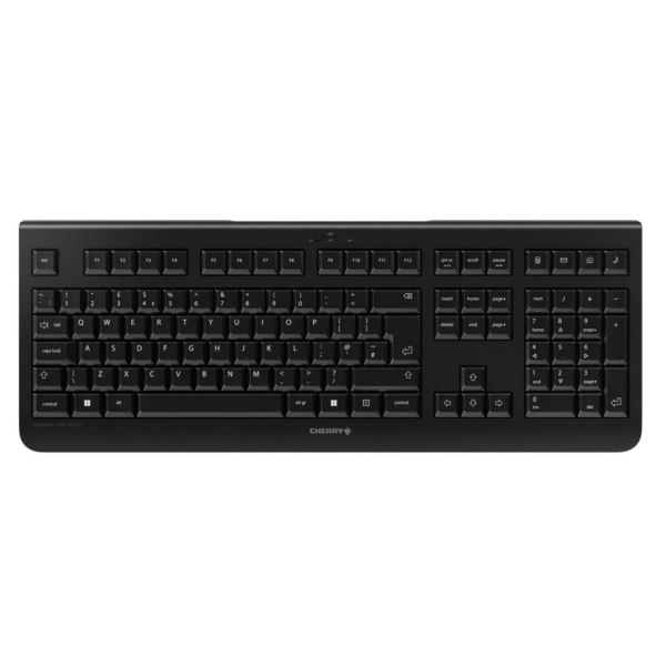 CHERRY KW 3000 toetsenbord Universeel RF Draadloos QWERTY Engels Zwart (JK-3000GB-2)