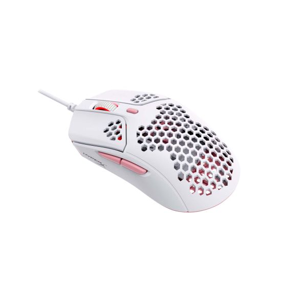 HyperX Pulsefire Haste Gaming muis (wit-roze) (4P5E4AA) HyperX Pulsefire Haste Gaming muis (wit-roze) (4P5E4AA)