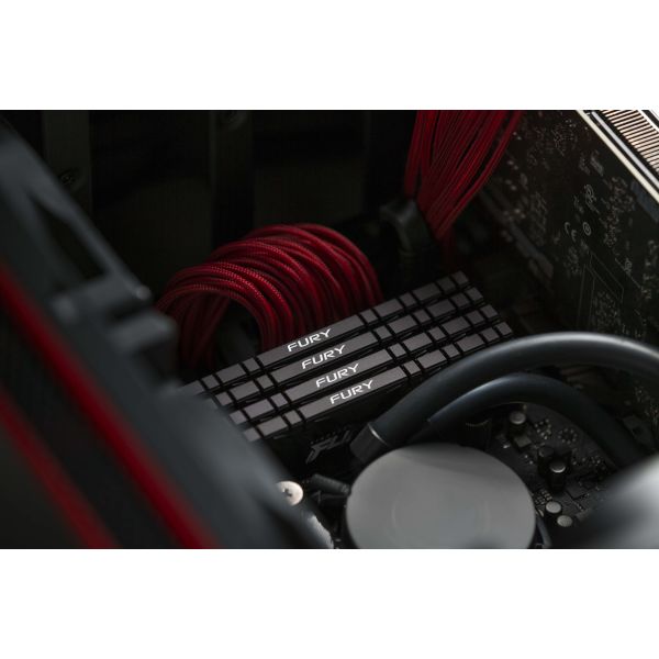Kingston Technology FURY 16GB 3200MT/s DDR4 CL16 DIMM 1Gx8 Renegade Zwart (KF432C16RB12/16)