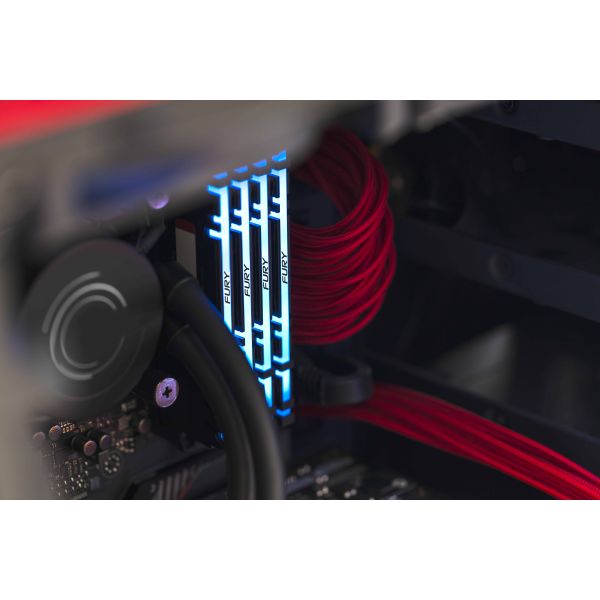 Kingston Technology FURY 32GB 3200MT/s DDR4 CL16 DIMM (set van 2) 1Gx8 Renegade RGB (KF432C16RB12AK2/32)