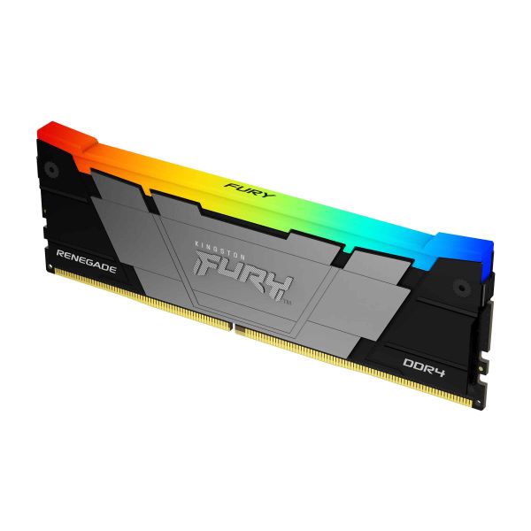 Kingston Technology FURY 64GB 3200MT/s DDR4 CL16 DIMM (set van 4) 1Gx8 Renegade RGB (KF432C16RB12AK4/64)