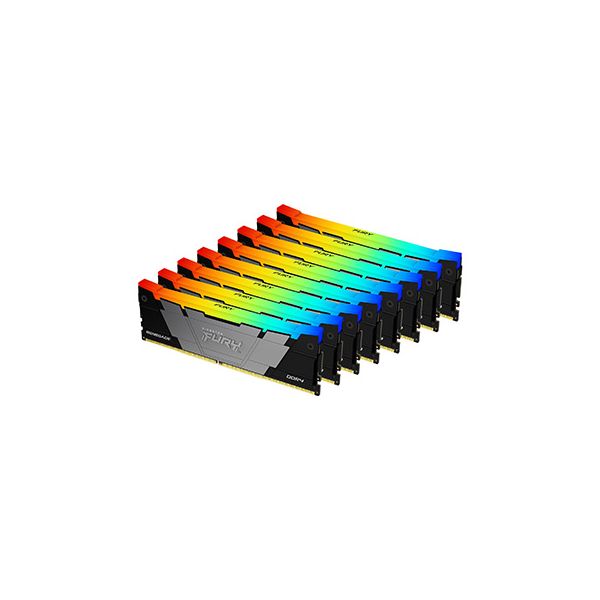 Kingston Technology FURY 256GB 3200MT/s DDR4 CL16 DIMM (set van 8) Renegade RGB (KF432C16RB2AK8/256)