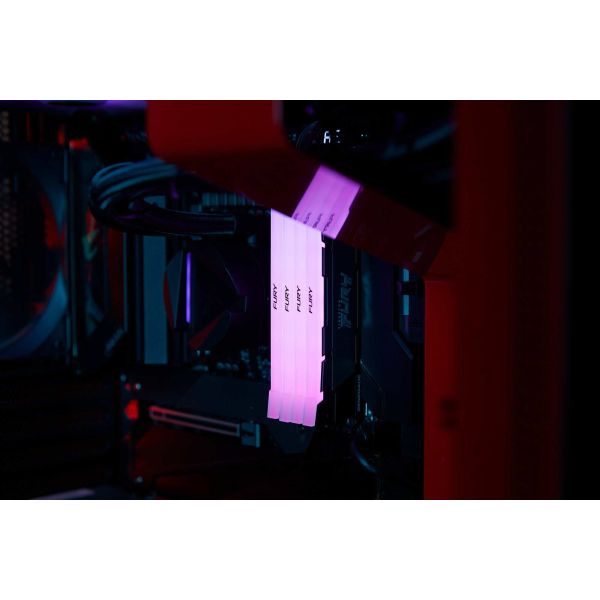 Kingston Technology FURY 256GB 3200MT/s DDR4 CL16 DIMM (set van 8) Renegade RGB (KF432C16RB2AK8/256)