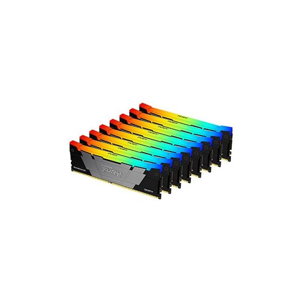 Kingston Technology FURY 256GB 3200MT/s DDR4 CL16 DIMM (set van 8) Renegade RGB (KF432C16RB2AK8/256)