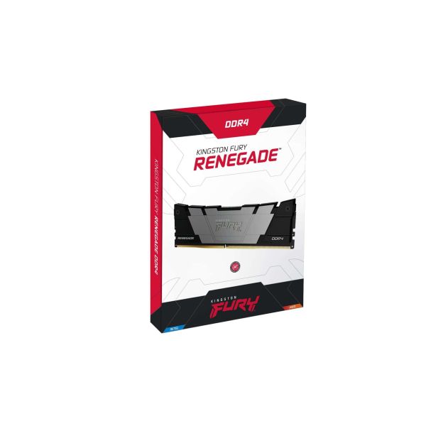 Kingston Technology FURY 256GB 3200MT/s DDR4 CL16 DIMM (set van 8) Renegade Zwart (KF432C16RB2K8/256) Kingston Technology FURY 256GB 3200MT/s DDR4 CL16 DIMM (set van 8) Renegade Zwart (KF432C16RB2K8/256)