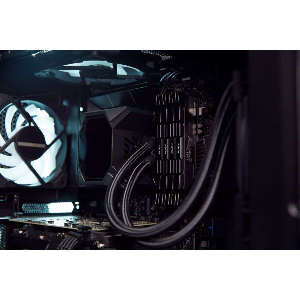 Kingston Technology FURY 256GB 3200MT/s DDR4 CL16 DIMM (set van 8) Renegade Zwart (KF432C16RB2K8/256)