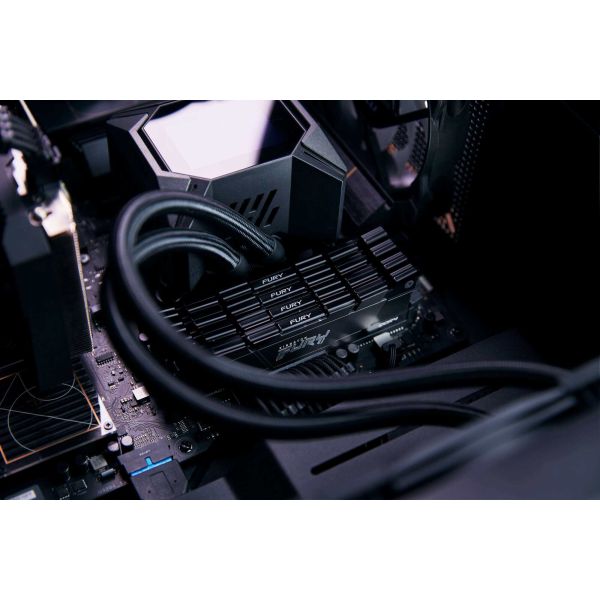 Kingston Technology FURY 256GB 3200MT/s DDR4 CL16 DIMM (set van 8) Renegade Zwart (KF432C16RB2K8/256) Kingston Technology FURY 256GB 3200MT/s DDR4 CL16 DIMM (set van 8) Renegade Zwart (KF432C16RB2K8/256)