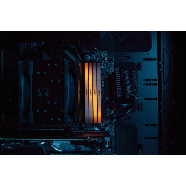 Kingston Technology FURY 64GB 3600MT/s DDR4 CL16 DIMM (set van 4) 1Gx8 Renegade RGB (KF436C16RB12AK4/64)