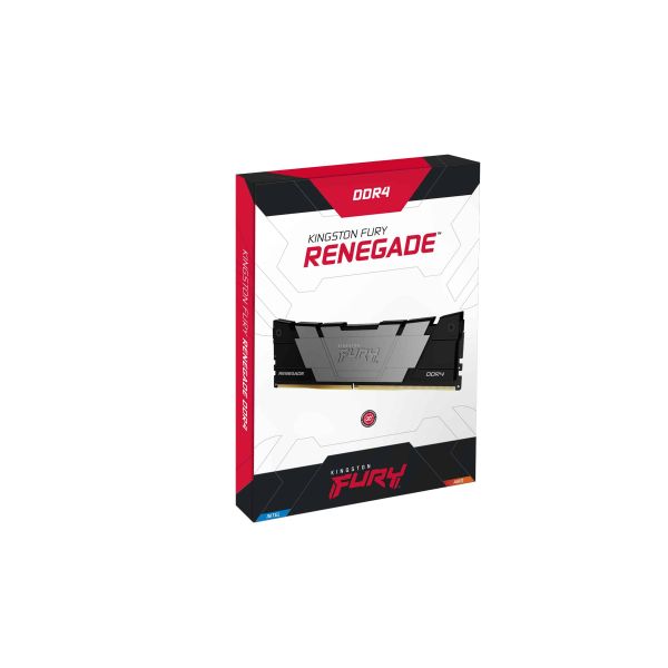 Kingston Technology FURY 16GB 4266MT/s DDR4 CL19 DIMM (set van 2) Renegade Zwart (KF440C19RB12/16)
