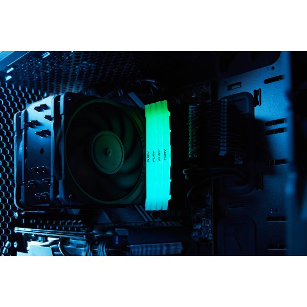 Kingston Technology FURY 8GB 4000MT/s DDR4 CL19 DIMM Renegade RGB (KF440C19RB2A/8)