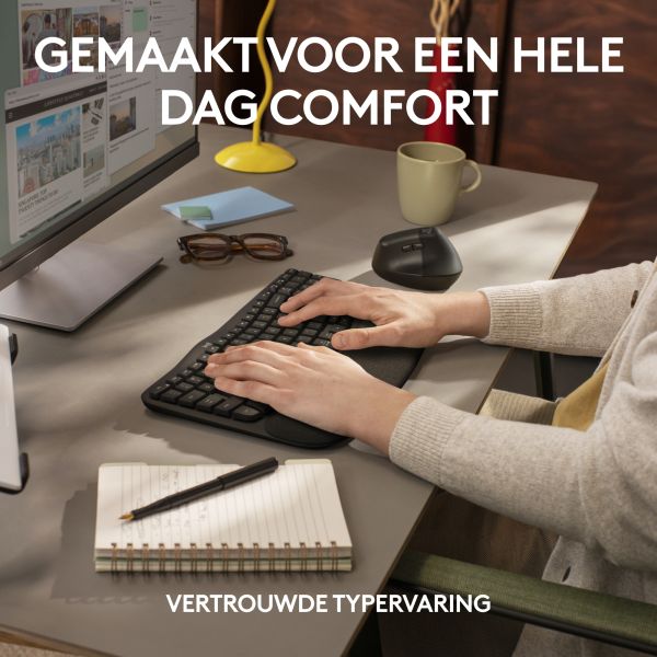 Logitech Wave Keys for Business Ergonomisch Toetsenbord (920-012328)