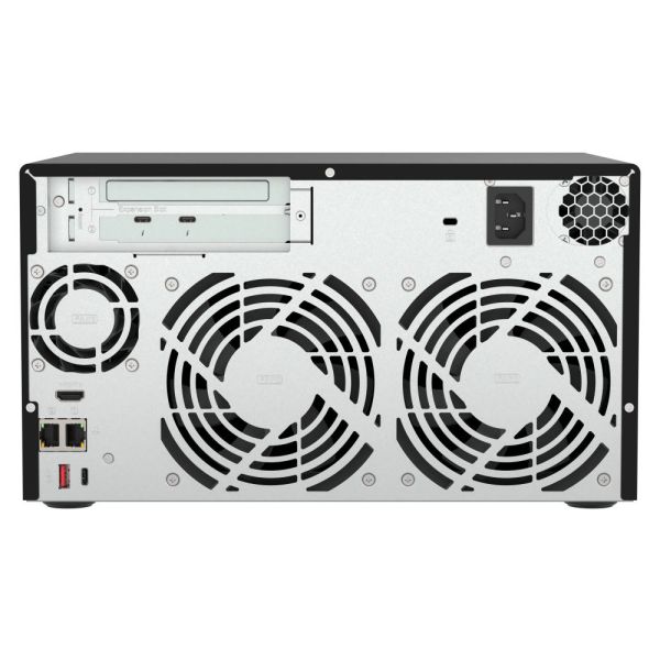 QNAP TVS-H874T-I9-64G data-opslag-server NAS Tower Ethernet LAN Zwart (TVS-H874T-I9-64G)