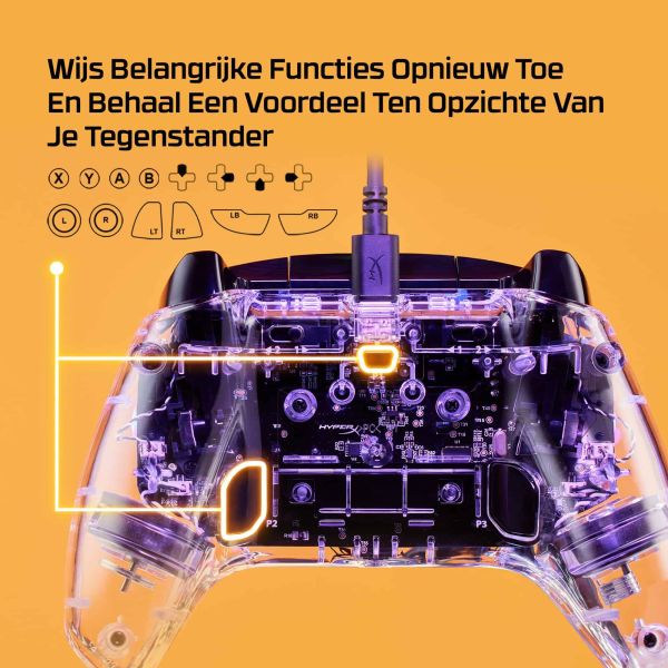 HP HyperX Clutch Gladiate - Wired Gaming RGB Controller - Xbox (7D6H2AA)