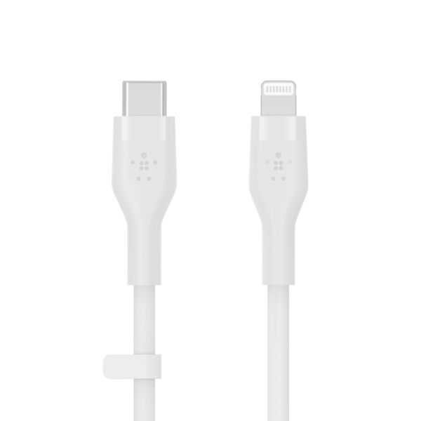 Belkin Cbl Silicone USB-C LTG 3M blc Wit (CAA009BT3MWH) Belkin Cbl Silicone USB-C LTG 3M blc Wit (CAA009BT3MWH)