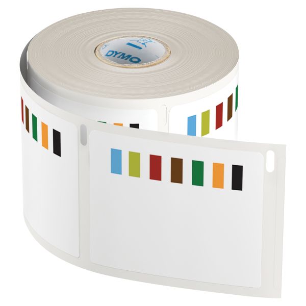 DYMO originele LabelWriter Labels voor Voorraadrotatie | 54 mm x 70 mm | 400 zelfklevende etiketten voor voorraadrotatie in commerciële keukens | Stevige labels voor de LabelWriter labelprinters (2187329)
