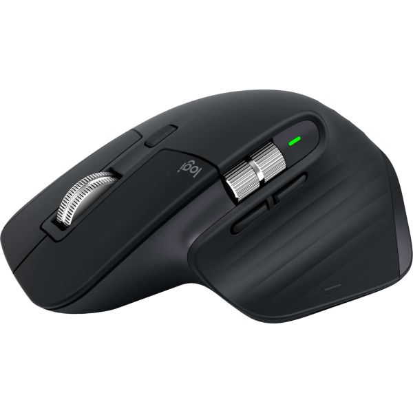 Logitech MX Master 3S muis Rechtshandig RF-draadloos + Bluetooth Laser 8000 DPI (910-006556)
