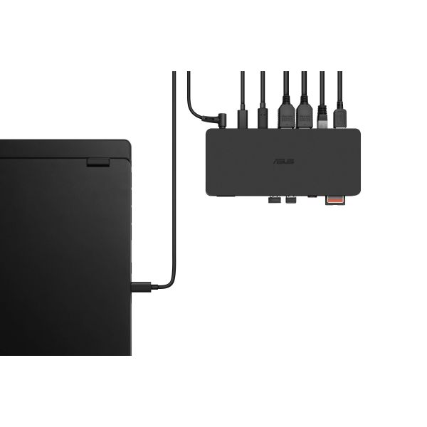 ASUS Triple 4K Thunderbolt 4 Dock DC500 Bedraad Zwart (90XB08DN-BDS010)