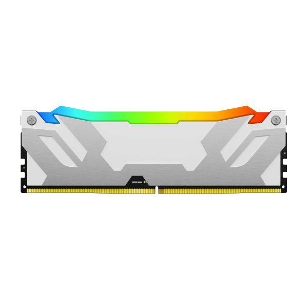 Kingston Technology FURY 32GB 6400MT/s DDR5 CL32 DIMM Renegade RGB White XMP (KF564C32RWA-32)