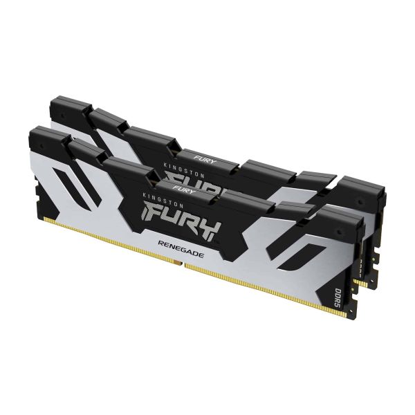 Kingston Technology FURY 32GB 8000MT/s DDR5 CL38 DIMM (set van 2) Renegade Zilver XMP (KF580C38RSK2-32)