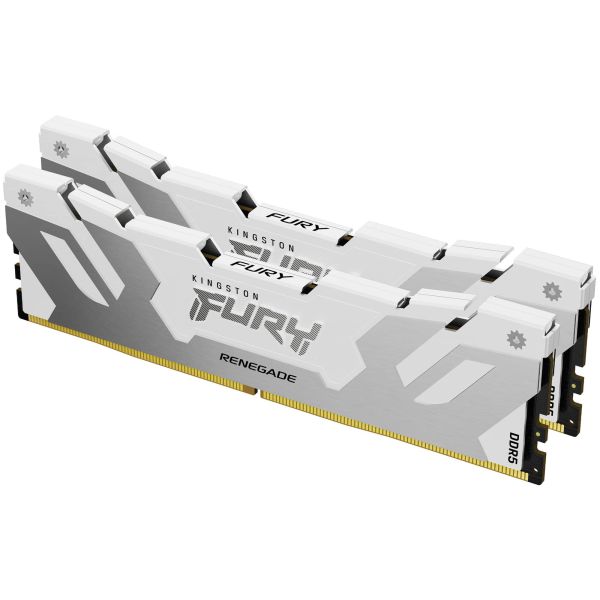 Kingston Technology FURY 32GB 8000MT/s DDR5 CL38 DIMM (set van 2) Renegade White XMP (KF580C38RWK2-32)