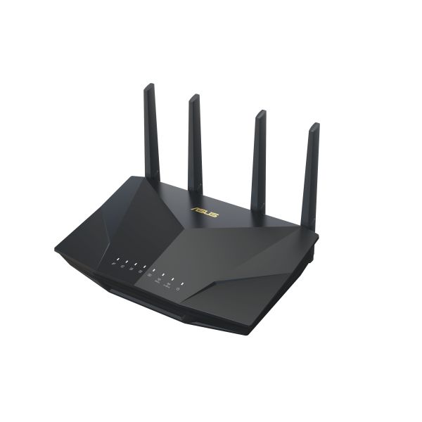 ASUS RT-AX5400 draadloze router Gigabit Ethernet Dual-band (2.4 GHz / 5 GHz) Zwart (RT-AX5400)