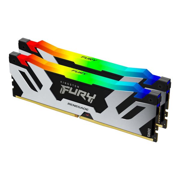 Kingston Technology FURY 32GB 8000MT/s DDR5 CL38 DIMM (set van 2) Renegade RGB XMP (KF580C38RSAK2-32)